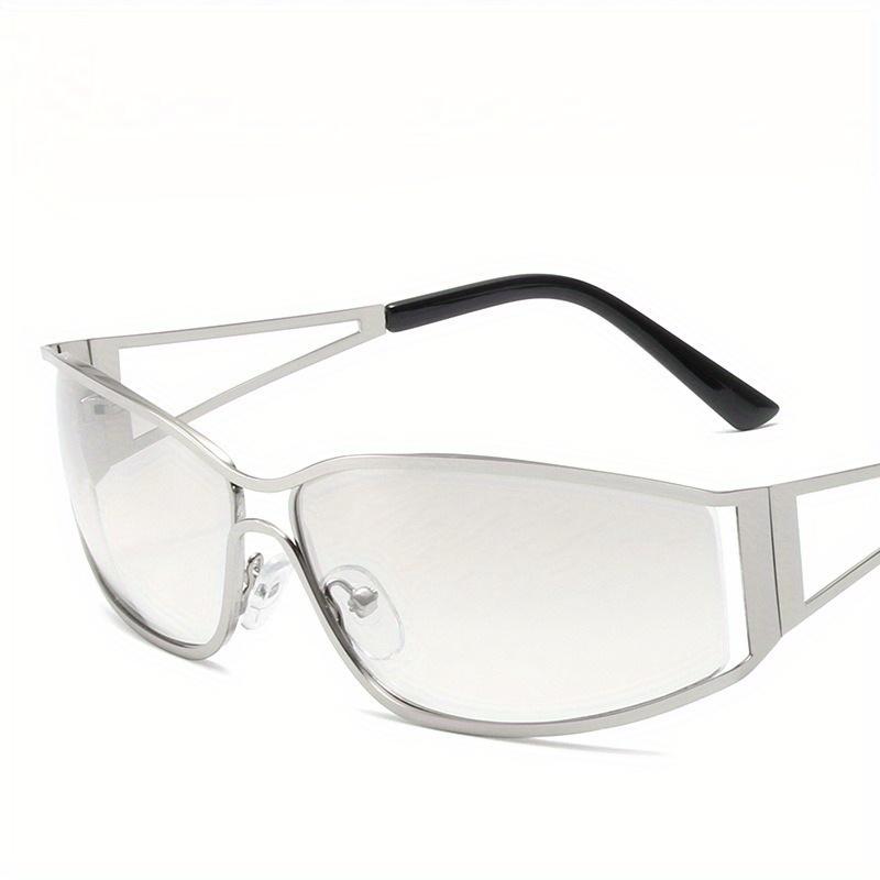 Retro Oval Fashion Glasses for Women, Lightweight Decorative Lenses, Retro Street Style Accessories, Trendy Casual Items.