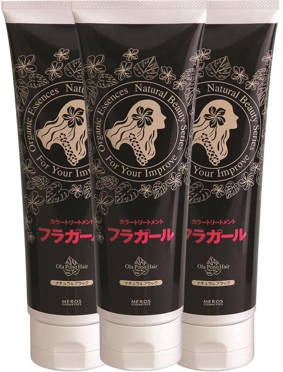 

Hula Girl Color Treatment of 3 pieces of the same gray hair [Set color] Non-diamine, non-silicone, non-paraben, non-alcohol, dye, additive-free