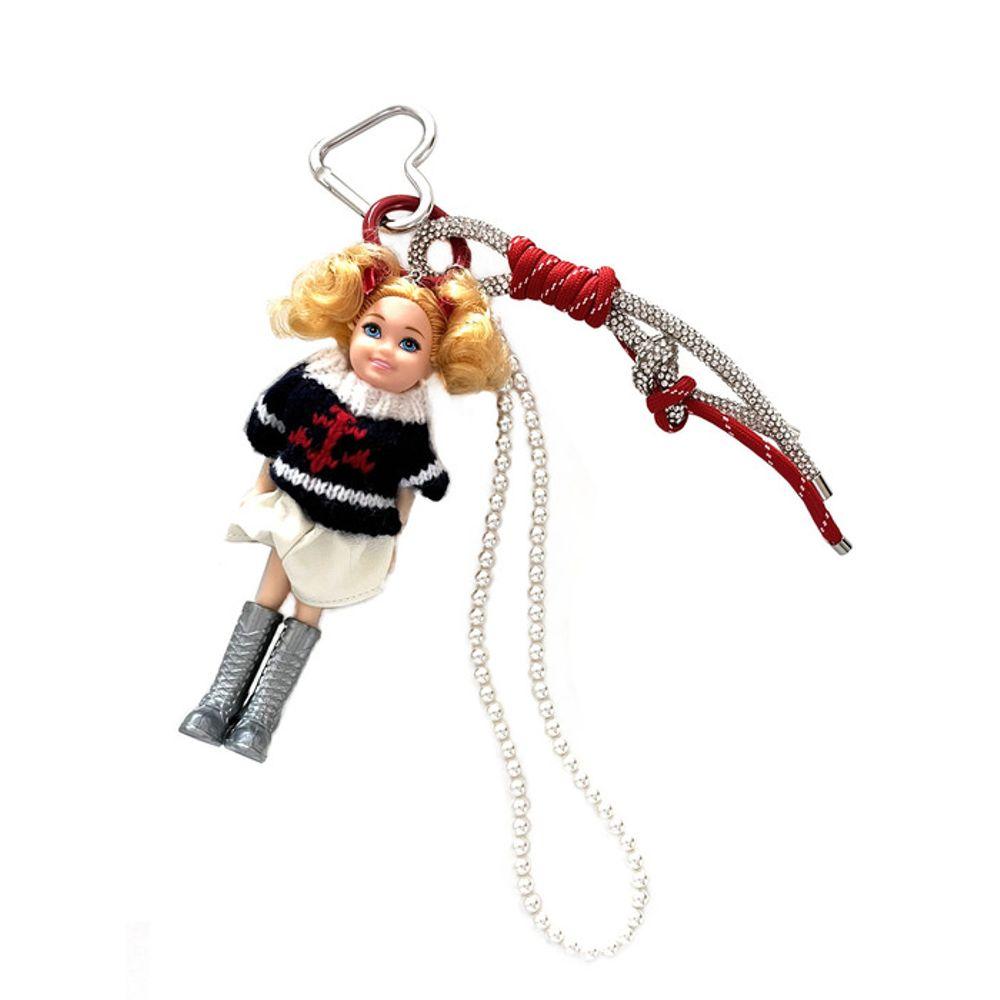 

Sophiamor Cutest doll keychain_RED FREE