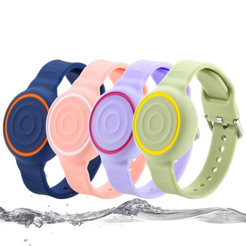 Kind-Armbandhalter mit weichem Silikonband, für Familienausflüge und täglichen Gebrauch, Vollumschließende Schutzhülle