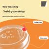 Food-Grade Transparent Milk Tea Cup Lids