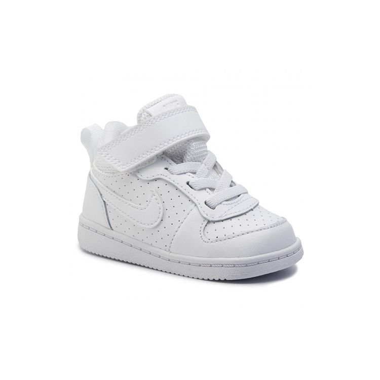 Nike Mid-Top Skate Shoes White Baby Shoes 870027-100