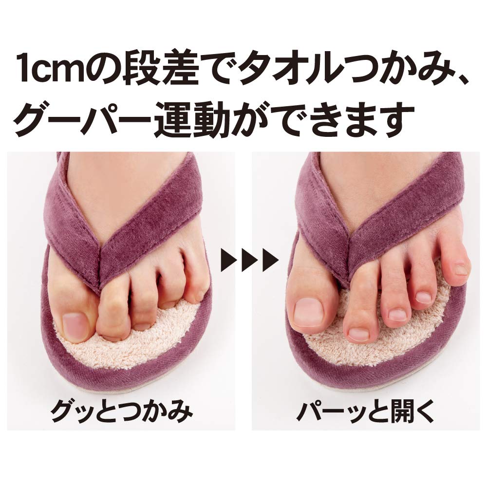 Alphax Stretch Toe Slippers, Navy