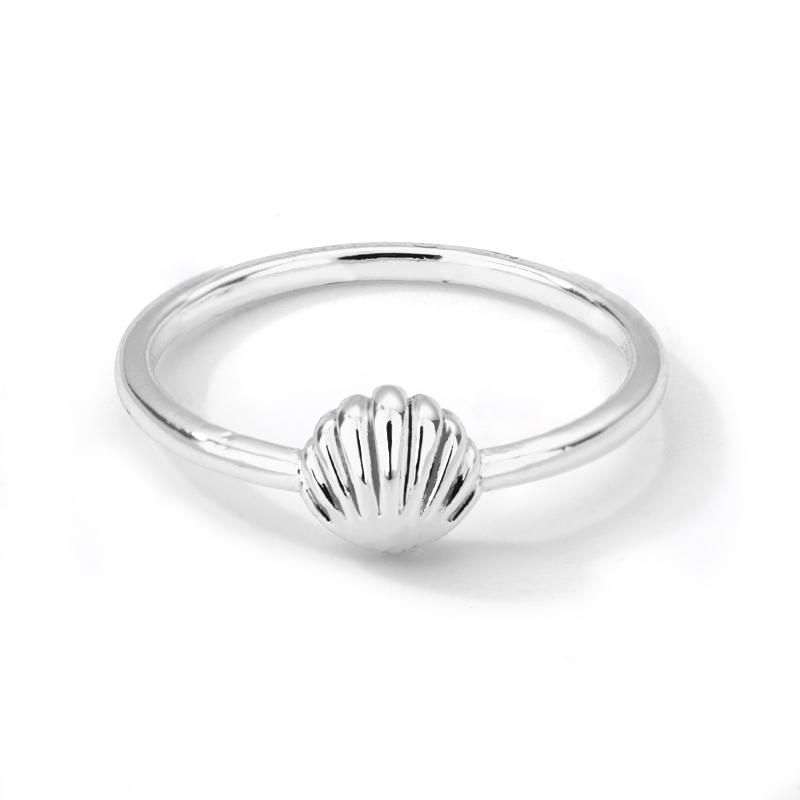

Minimalist Shell Rings For Women Stainless Steel Gold Color Ocean Surfer Sea Shell Ring Summer Beach Jewlery Best Friend Gift