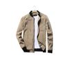 Autumn and Winter Middle-aged and Elderly Men's Jackets Casual Slim-fitting Baseball Jersey Tops and Jackets Men's Clothing