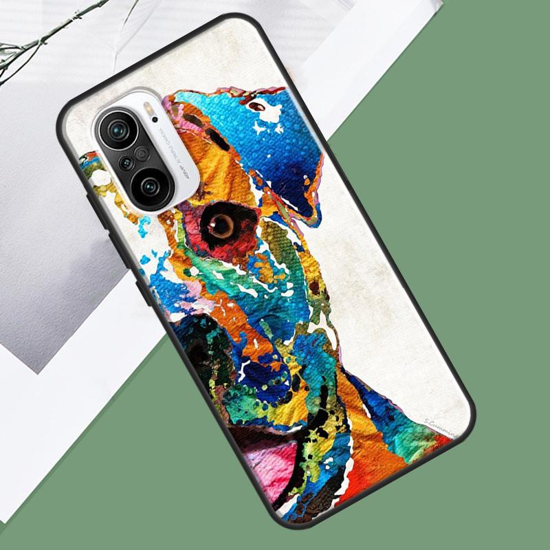 

Cute Pit Bull Dog Pitbull Case For Xiaomi 15T 13T 14T Pro 13 14 15 Ultra 17 Pro Max POCO X7 F7 F5 F6 X5 X6 Pro Cover Xiaomi 15