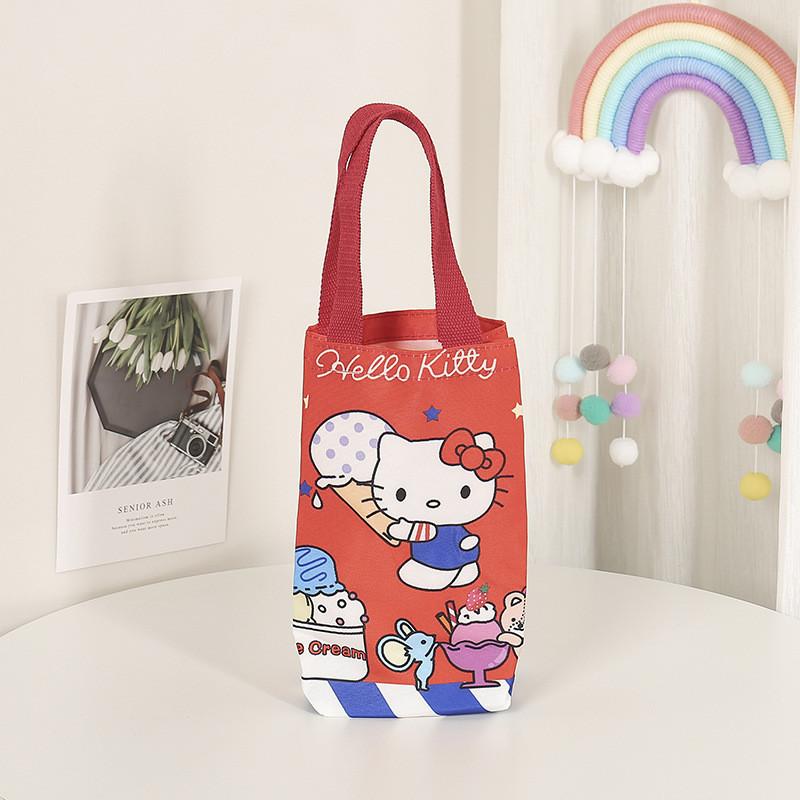 

Холщовая многофункциональная подвесная сумка для хранения Hello Kitty для игрушек и аксессуаров StyleA,Small