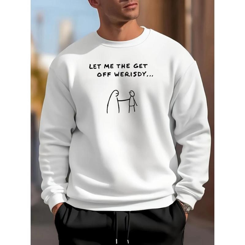 

Men s Crew Neck Sweatshirt, 3-Way Stretch & Flexible, Ideal for Active Lifestyles XXL чорний