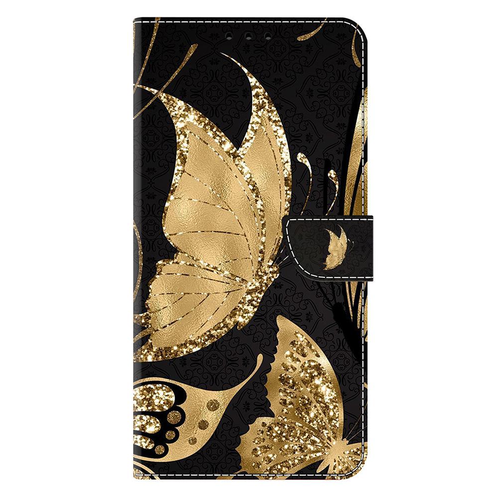 For iPhone 17 Pro Case Magnetic Clasp 3D Pattern Leather Wallet Phone Cover