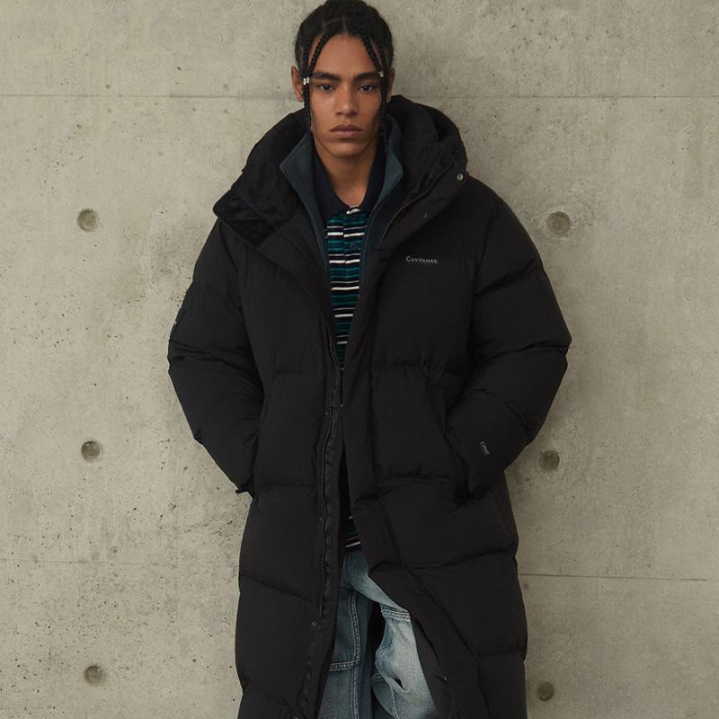 Covernat Rds Civic Long Down Parka Black