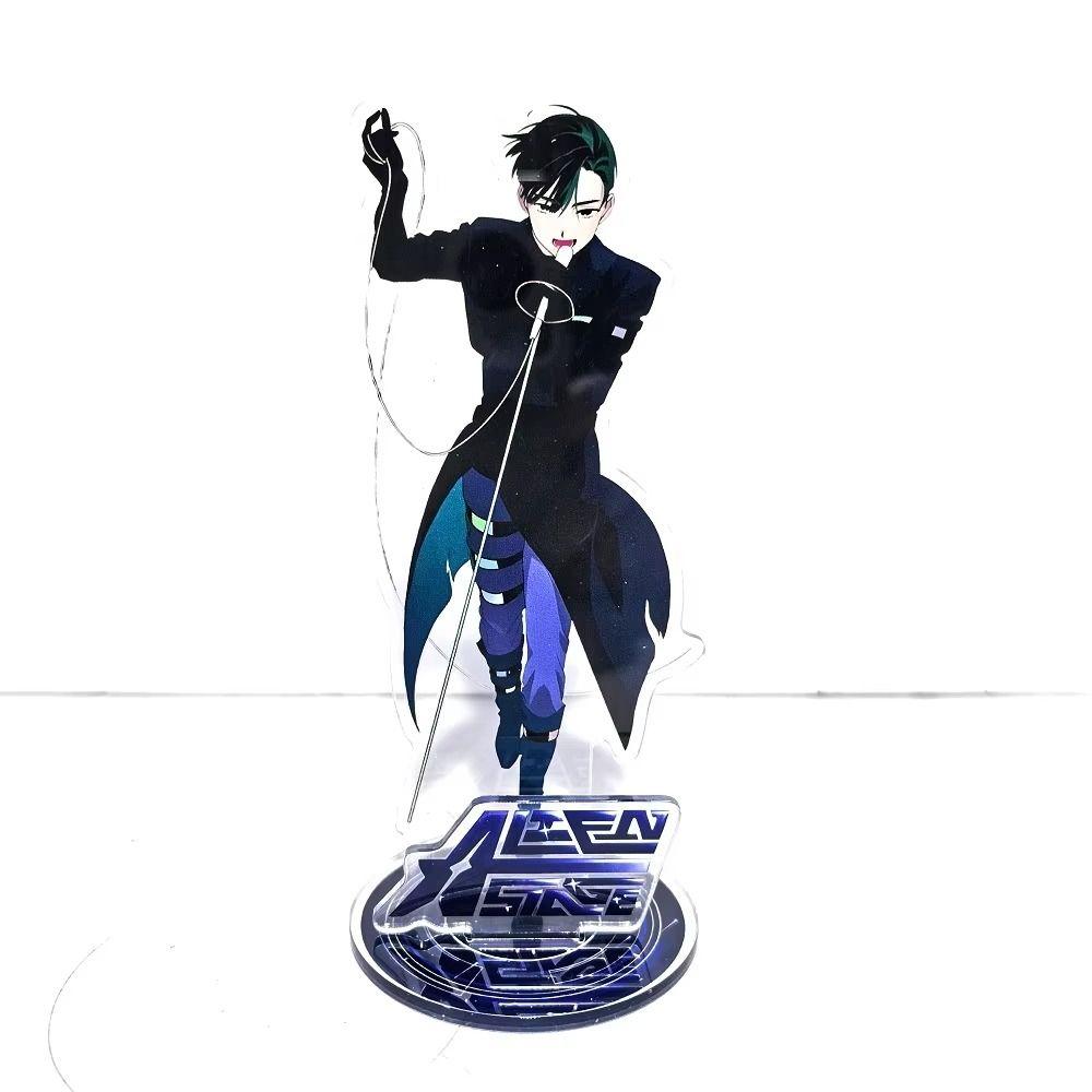 Kawaii Alien Stage Acrylic Stand Luka Mizi Room Decor Ivan Till Model Action Figure Desktop Ornaments Birthday Gift For Fans