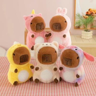 New Drag Capybara Doll Capybara Plush Toy Doll Girls Kids Doll Valentine's Day Small Gifts
