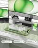 Xiaomi Womier DK75 Wireless Membrane Keyboard 3 Mode Bluetooth Multi-Function Knob Display Screen RGB Backlit Keyboard E-sports Gamer