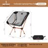 HODTOWN Portable Folding Moon Chair