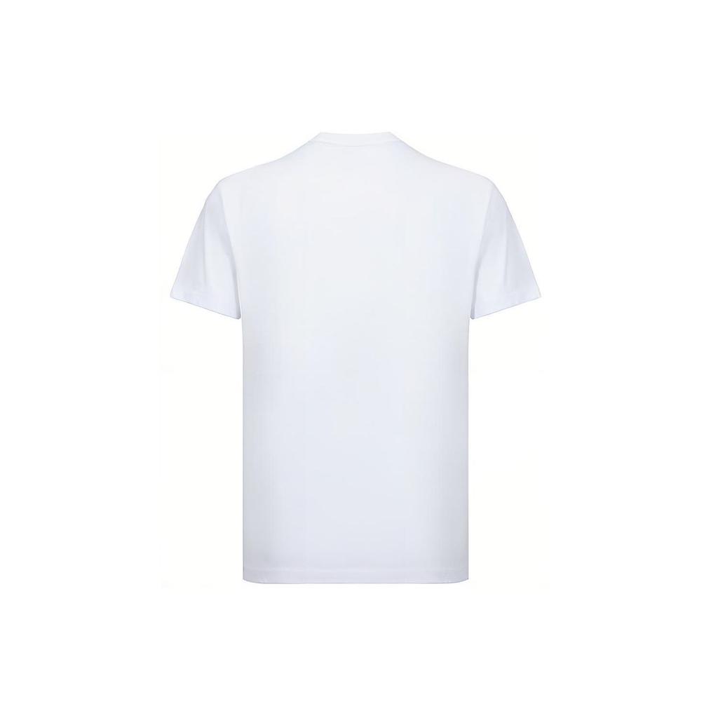 Emporio Armani Letter Logo Casual Simple Short Sleeve T-Shirt Men tops White 3HPT01-PJ3BZ-1100