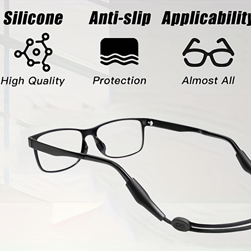 3 Stück Brillenband Sportbrillen-Trägerband für Damen Herren, Verstellbares Sonnenbrillenband Augenbrillen-Kordelband