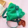 Christmas Tree 20CM Cotton Doll Clothes Crossbody Plush Toys Clothes  20cm Cotton Doll