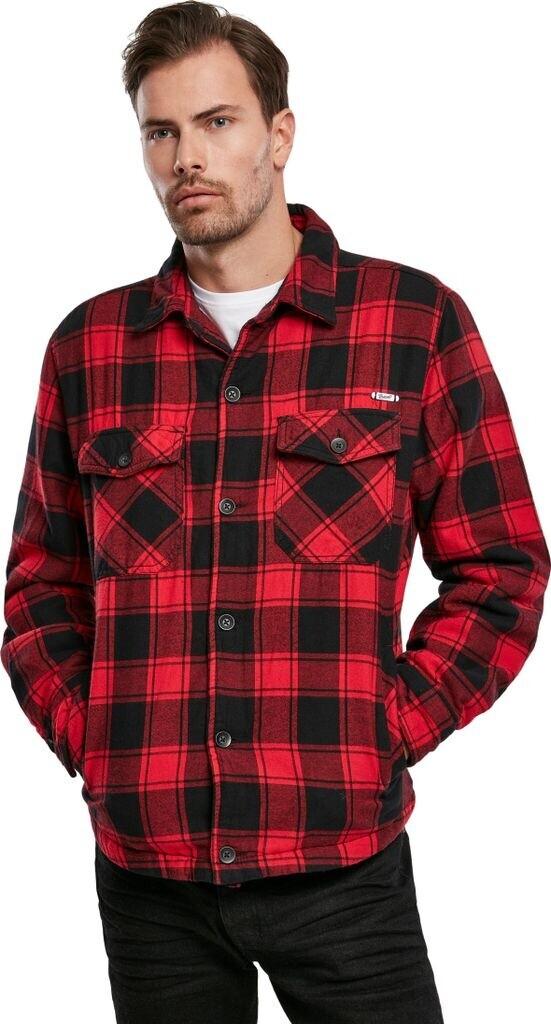 Зимняя куртка Brandit Lumberjacket (9478) red/black