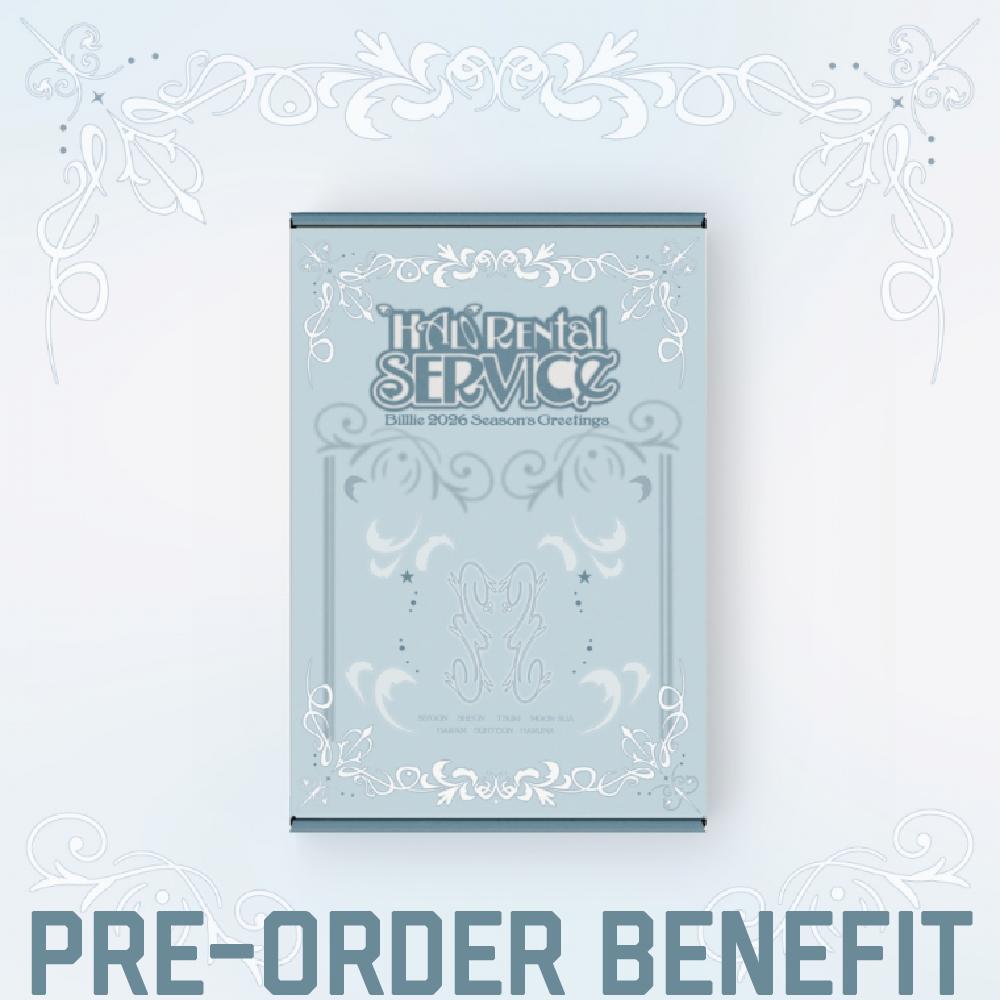 

Предзаказ Billlie 2026 Season s Greetings Аренда Halo и POB