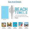Beach Towel- Black And White Checkered Soft Absorbent Microfiber, Suitable For Swimming Pool, Beach, Camping Travel- Unisex Large Bath Towel