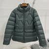 Womens Lightweight Puffer Jacket Short Loose Fit Stand Collar Warm Down Coat Winter