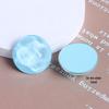 Round Wave Patch Claw Clip & DIY Crocs, Phone, Hair Accessories