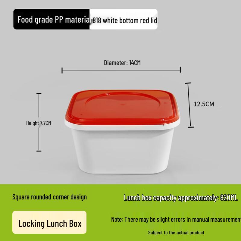 Shixun Disposable Lock-Clasp Food Containers