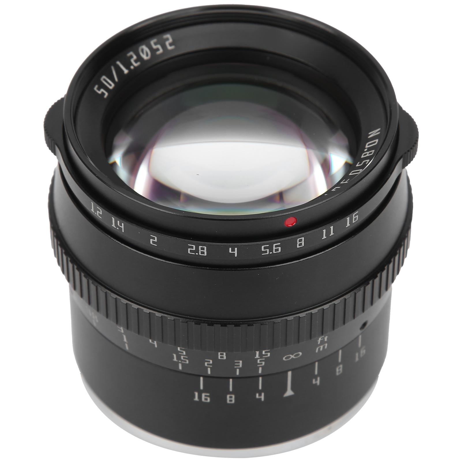 

Объектив TTArtisan 50MM F1.2 для EOS M Mount для камеры Canon M3M5M6M6 IIM10M100M50