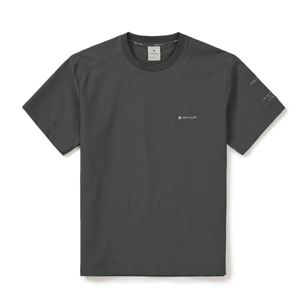 SNOWPEAK Lago Short-Sleeve T-Shirt Rustic Khaki (S26MMTTS26)