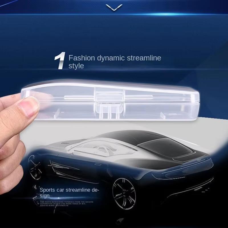 Transparent Shaving Box for Shaver Razor Razor Protector Plastic Box Cover Container Storage for Manual Razor Shaving Accessorie