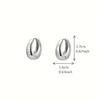 Simple Fashion Gold Color Hoop Earrings for Women Elegant Sexy Retro Design Wedding Jewelry Gifts