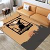 Cartoon Ratatouille Print Rug, Non-slip Kitchen Mat, Outdoor Rug, Home Bedroom Decoration, Yoga Mat, Birthday Gift.
