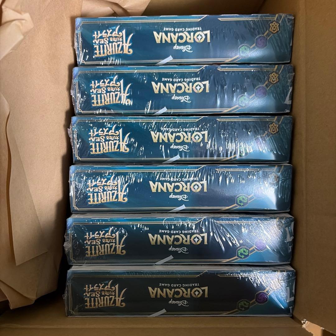 Used Lorkana Great Azurite 6box with shrink