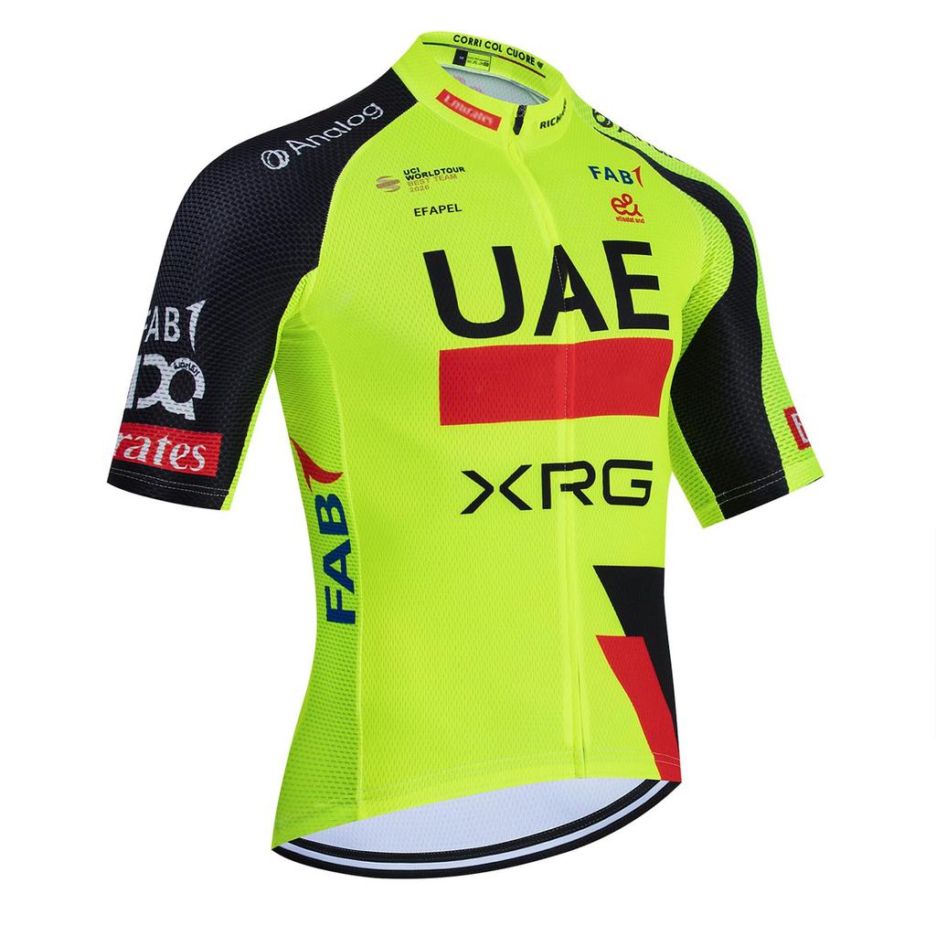 Maglia da Ciclismo Asciugatura Rapida 2026 UAE Team Bike Maillot Maglietta Traspirante Ropa Ciclismo Estiva Pro Maglia da Bicicletta T-Shirt Abbigliamento