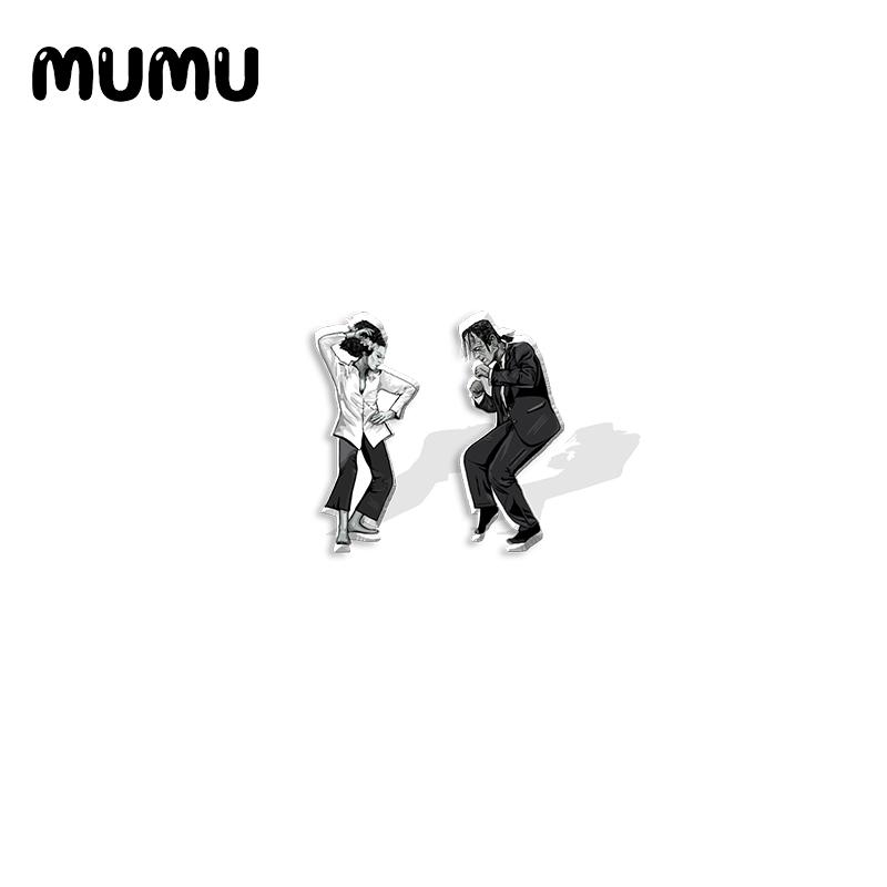 

2020 Новинка Невеста Франкенштейна Акриловые Серьги-гвоздики Фильм Ужасов Смолы Эпоксидная Ювелирных Изделий Подарки Фанатам