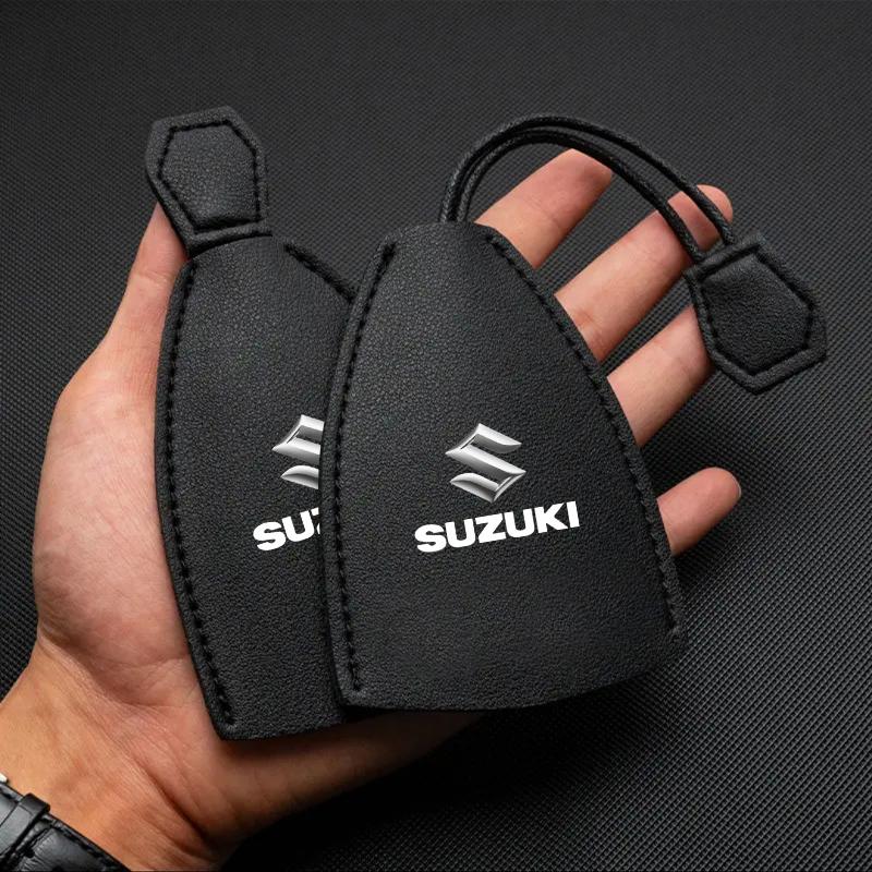 1Pcs Car Key Protection Shell Bag Car Key Case Cover Car Keychain for Suzuki Swift SX4 Samurai Sport Jimny Grand Vitara Alto GW250 Splash Swace
