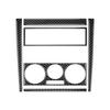 Bright Carbon Fiber Car Front AC Radio Panel Cover Sticker For VW Golf 4 1999-04