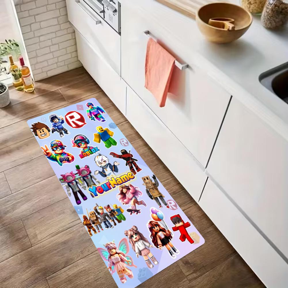 Roblox Customize Your Name Kitchen Rug Runner Rug Laundry Mat Hallway Entryway The Best Gift Choice