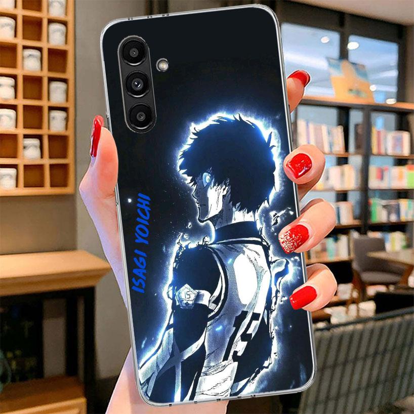 Blue Lock Isagi Yoichi Phone Case For Samsung Galaxy A17 A37 A57 A16 A26 A36 A56 A15 A25 A35 A55 A14 A24 A34 A54 A13 A23 A33 A53