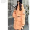 Winter Fashion Cotton Down Women Parkas With Hooded Loose Thicken Bread Coat Womens Jackets Outwear