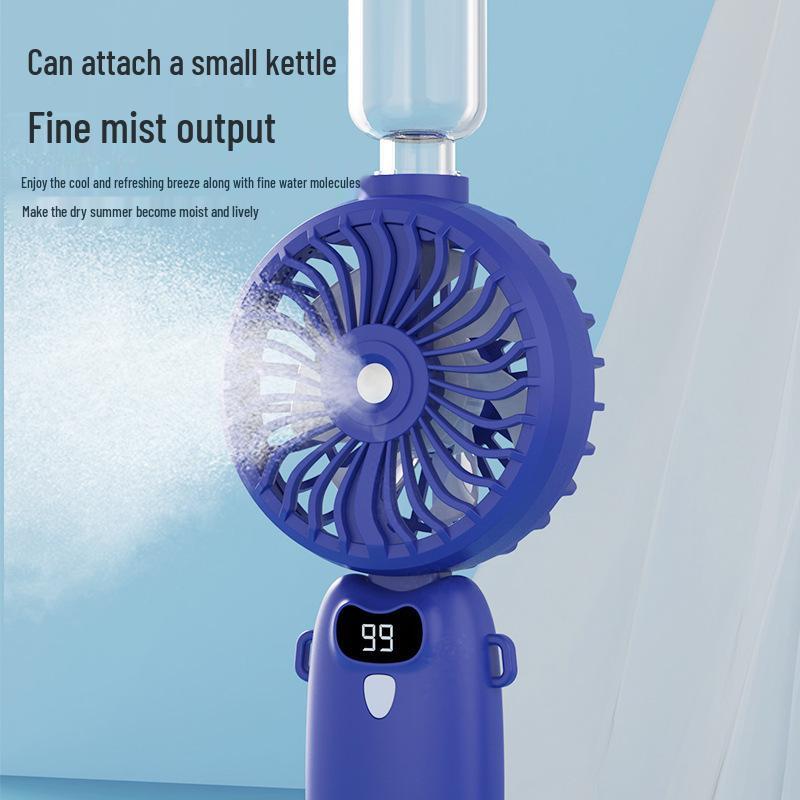 Mini Rechargeable Silent Handheld Cooling Fan for Desk