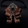 Geometric Style Unisex Collar Flower With Satin Material For Summer