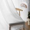 Farmhouse Christmas Ball Curtain Living Room Cafe Xmas Gifts Balls Window Curtains Kitchen Bedroom Outdoor Yard Sheer Polyester Ideal For