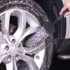 Autowaschbürste Super Brush Plüsch Premium Räder Bürste Rutschfester Griff Leicht zu reinigende Felgen Speichen Radlauf Autozubehör