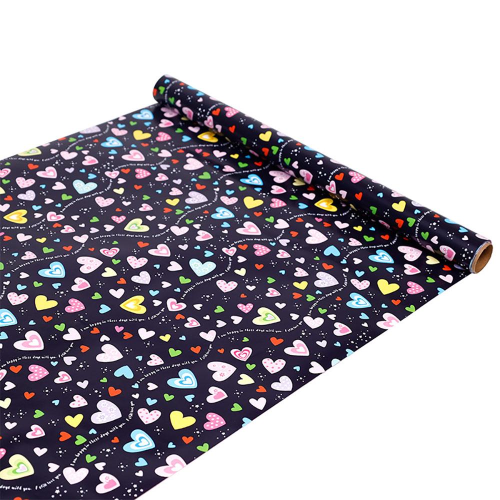 

43x300cm Double Sided Printing Gift Wrapping Paper Christmas Valentines Bouquet Packaging Paper Birthday Gifts Decorations Paper