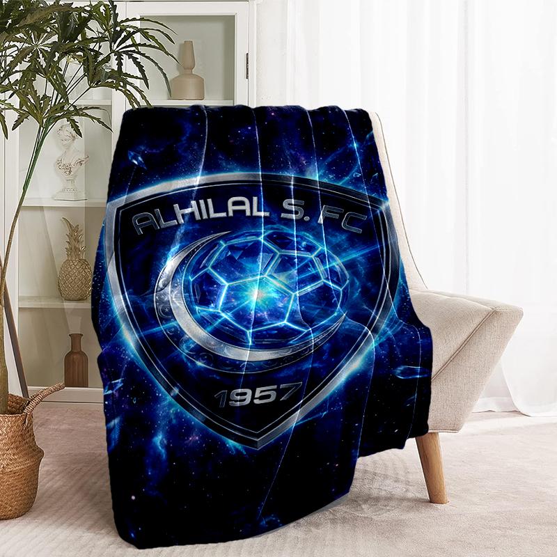 Chelsea F.C Print Blanket - Soft & Comfortable, for Bedroom, Travel, Sofa, Home Decoration - Birthday Christmas Gift for Friend