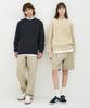 BASIC HOUSE Uni Daily Round Neck Knit Dark Navy Lxkt2101