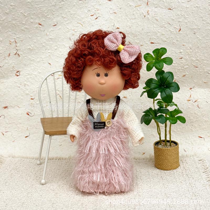 24cm Spanish Mia Potato Doll Dress-Up Set with Plush Outfit