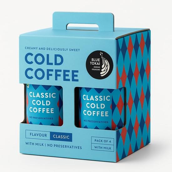 

Кофе Blue Tokai Roasters Классический Холодный Кофе в Банке 220 мл | Сливочный, Вкусный и Крепкий | Без Консервантов | Кофе Спешелти | Упаковка 4 шт. 1000ML