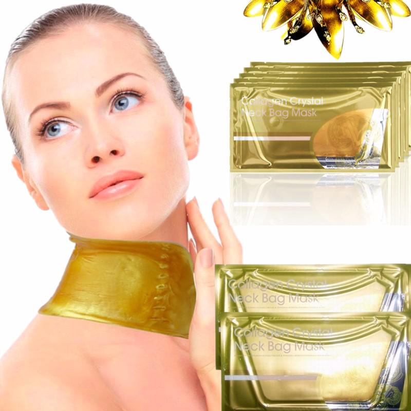 

Коллагеновая увлажняющая маска для шеи против морщин